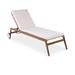 Latitude Run® Ivannah 79" Long Reclining Single Chaise w/ Cushions Metal | 14 H x 26 W x 79 D in | Outdoor Furniture | Wayfair