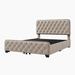 House of Hampton® Junieta Upholstered Metal Platform Storage Bed | 42.1 H x 58.3 W x 78.7 D in | Wayfair CF4FA14FF755440594EBB91C12F3354C