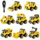 Engineering Fahrzeug Spielzeug Kinder Bau Bagger Traktor Bulldozer Feuerwehr auto Modelle DIY
