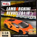 1:18 Maisto Lamborghini Revuelto Sports Car Cast Model Version lega Luxury Car Collect Model