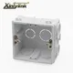 xintylink rj11 rj45 jack Face Plate Back Box rj12 socket junction box embedded wall faceplate box