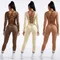 Jumpsuit Workout Fitness Gym Yoga Clothes Dance Long Sleeve One Piece Sports Jumpsuit Sexy Tight
