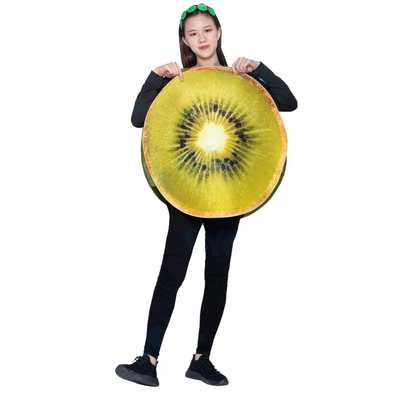 Cosplay Kiwi Kostüm Obst Party Kleidung für Erwachsene und Kinder Image