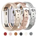 Bracelet en cuir pour Fitbit Alta Hr Band bracelet réglable bracelet de montre pour Fitbit Alta