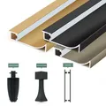 0.5/1M/pcs H65Mm Recessed Skirting Line Led Aluminum Profile with Pc Cover Floor Wall Decor Bar