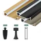 0.5/1M/pcs H65Mm Recessed Skirting Line Led Aluminum Profile with Pc Cover Floor Wall Decor Bar