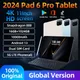 Globale Version Original Tablets PC Snapdragon 10000 Android 13 Pad 6 Pro 16GB 1TB 5 GB