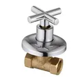 Valve de douche en cuivre 1/2 '' robinet de douche de salle de bains robinet de baignoire robinet