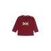 Burberry 3/4 Sleeve T-Shirt: Burgundy Tops - Size 18 Month