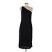 Gap Cocktail Dress - Midi: Black Solid Dresses - Women's Size Medium