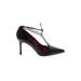 Manolo Blahnik Heels: Black Shoes - Women's Size 38.5