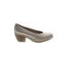 FLY London Heels: Gray Shoes - Women's Size 39