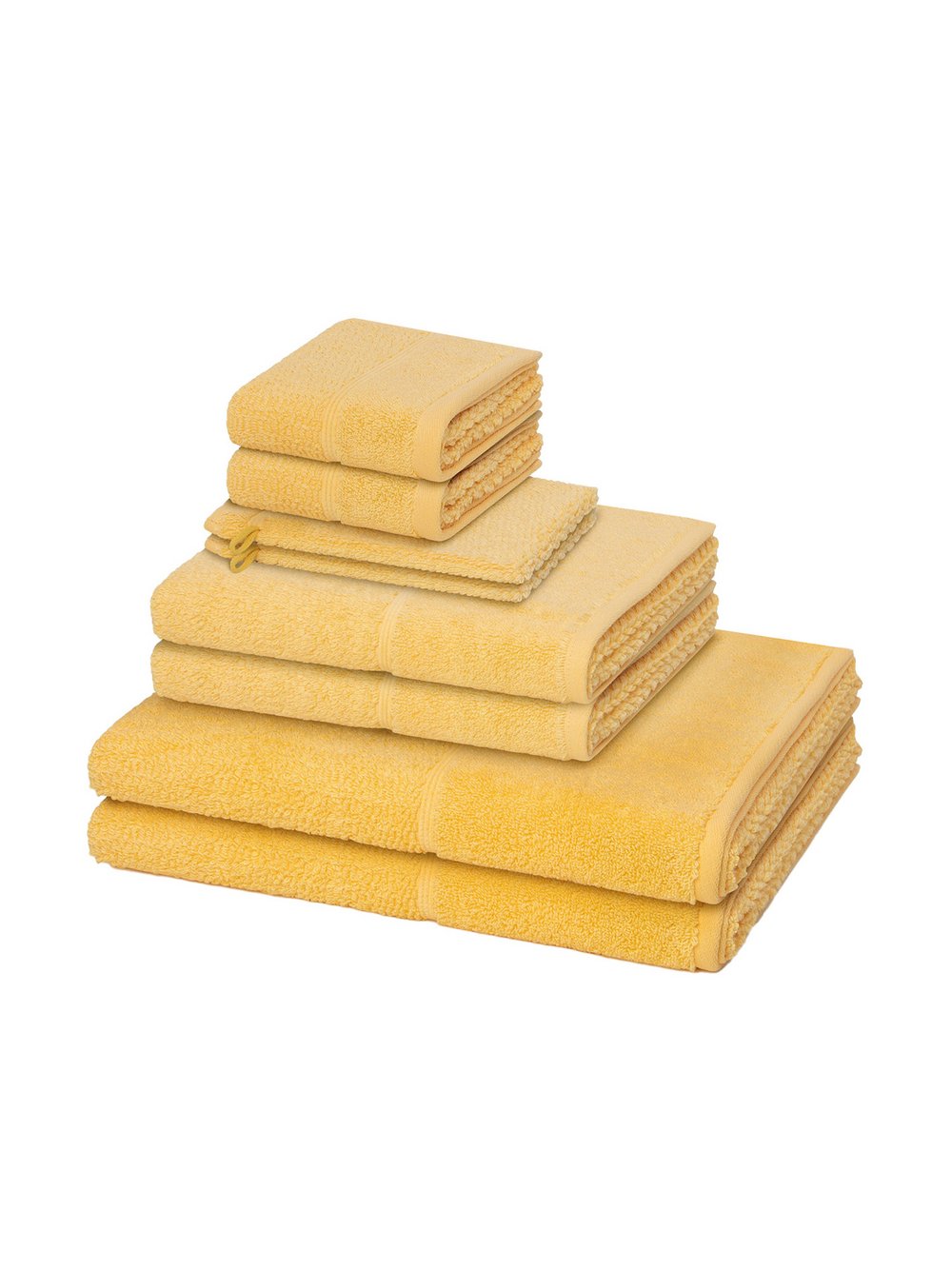 Möve Handtuchset 8-teilig Damen gelb, ONE SIZE Image