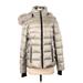 DKNY Coat: Silver Jackets & Outerwear - Women's Size X-Small