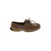 Sperry Top Sider Flats Brown Shoes - Women's Size 10