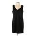 Gretchen Scott Designs Casual Dress - Shift: Black Solid Dresses - Women's Size Large