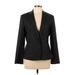 Calvin Klein Blazer Jacket: Black Stripes Jackets & Outerwear - Women's Size 12