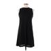 Gap Casual Dress - Midi: Black Solid Dresses - Women's Size Medium