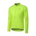 Arsuxeo Men's Cycling Jersey Long Sleeve Winter Bike Sweatshirt Tracksuit Jersey with 3 Rear Pockets Mountain Bike MTB Road Bike Cycling Triathlon Quick Dry Reflective Strips Back Pocket Wicking Wine