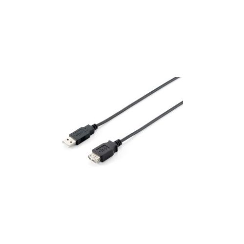 Equip 128852 USB Kabel 5 m USB 2.0 USB A Schwarz