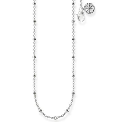 Silberkette THOMAS SABO "für Beads, KK0003-001-21-L45V" Gr. 45, silber (silberfarben), Halsketten, Damen, 45, Silber 925