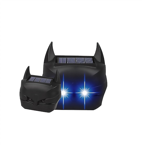 Solarbetriebener Tierabwehrmittel, solarbetriebenes Ultraschall-Tierabwehrmittel, Katzen-/Vogelabwehrmittel, Tiere erschrecken, Sonar-Abwehrmittel Image