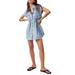 Ronnie Denim Mini Shirtdress