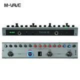 Pure digital multi-effects guitar pedal effector reverb delay MOD AMP built-in rechargeable lithium battery (suitable for bass)