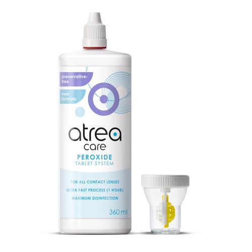 atrea care Peroxid Tablettensystem (360 ml + 36 Tabletten + 1 Behälter) Peroxidlösung, Pflegemittel