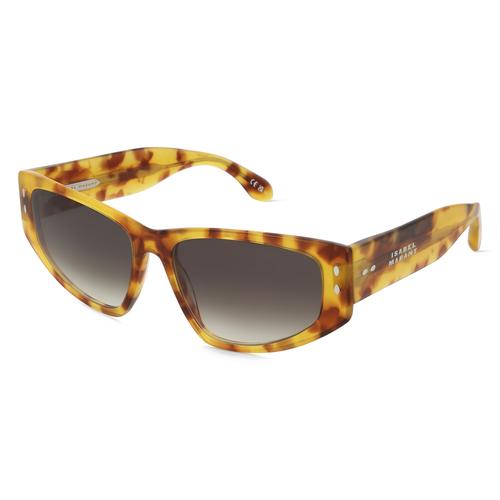 Isabel Marant IM 0172/S Damen-Sonnenbrille Vollrand Cateye Acetat-Gestell, gelb