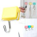 Huayishang Command Hooks Clearance Color Fridge Hanging Magnetic Hook for Locker Kitchen Home Office Garage Home Essentials Yellow