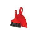 Libman Dust Pan with Whisk Broom Polypropylene 10 Pan Red Case of 6 (0906)