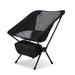 Ultralight Camping Chair Portable Compact Chair with Square Frame and Ergonomic Seat Folding Backpacking Chair with Anti-Sinking Large Feet and Storage Bag for Outdoor Lawn Beach Sports