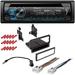 KIT2621 Bundle with Pioneer Bluetooth Car Stereo and complete Installation Kit for 2009-2012 Nissan Frontier Single Din Radio CD/AM/FM Radio in-Dash Mounting Kit