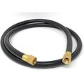 LP Propane Gas Hose Pressure Washer Air Hose Assembly 3/8 Female Flare X 3/8 Female Flare Coupling Connector [3292] High Or Low Pressure For LP Gas Tanks Air Compressor RV BBQ Grills Heaters ECT