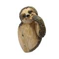 Yzengfg 1 PC Tree Sculpture Adorable Tree Peeker Yard Decoration Garden Peeker Tree Hugger Outdoor Statues Sloth Hug Decorations Garden Cat Sloth Sculptures