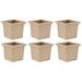 HC Companies ROS15500A34 15.5-Inch Outdoor Square Accent Planter Sandstone (6 Pack)