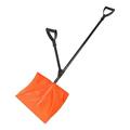 VIVAWM Snow Shovel For Lane 17.5in Portable Snow Pusher Shovel With Added Handle Detachable D-Grip Handle Large Capacity Snow Shovel For Trunk Car Emergency Camping
