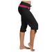 kamemir Womens Shorts Womens Core Active Works Bike Shorts(Black XL)