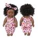 Specollect Reborn Baby Black Skin Black Baby Dolls Sleeping Realistic Newborn Baby Doll Lifelike Handmade Real Baby Dolls That Look Real Gift Toys for Kids
