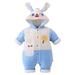 Frostluinai Savings Deals 2024! Winter Fleeces Jumpsuit for Baby Cute Pajamas Young Children With Clothes Soft Warm Pajamas Children s Holiday Birthday Gift/role Play Children