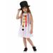 Youmylove Soft Comfy Kids Girl Christmas Outfit Dress Snowman For Girls Snowman Dresses With Hat Child Jumpsuits Clothing Dailywear