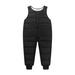 GYRATEDREAM 6M-4T Baby Toddler Boys Girls Winter Warm Snow Pants Overall Jumpsuit Kids Down Trousers Skiing Pants