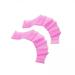 harayaa 2xSwimming Hand Fins Webbed Swimming Gloves Pool Gear Hand Palm Webbed Flippers Training Gloves Swim Hand Paddles for Water Exercise Supplies Pink 2 Pcs