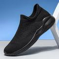 Summer Shoes For Man Breathable Fashion Men s Sneakers Outdoor Casual Loafers Walking Sock Shoe Tenis Masculin Zapatillas Hombre Black 46