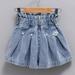 Tawop Girls Soccer Shorts Girls Shorts Dress Jean Summer Pant Blue 8-9 Years