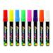 XISAOK Liquid Chalk Marker Pens Washable & Wet Erase Color Chalk Makers for Blackboards