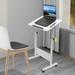 Rolling Computer Standing Desk Portable Laptop Desk 16 x 24