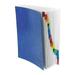 11013 Expanding Desk File 1-31 Letter -Coated Pressboard Blue (Pfx11013)