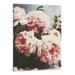 PRATYUS Peony Wall Art Flower Canvas Wall Art Prints Peonies Wall Art Abstract Flower Pictures Wall Decor Peony Painting Flower Poster for Living Room Bedroom 16x20 Inch